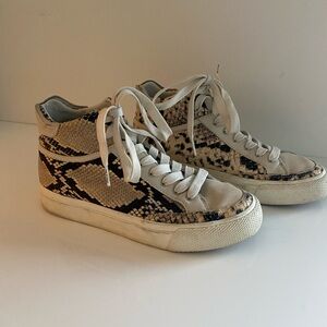 Women’s Rag & Bone high top sneakers.  Size 8.  Good condition